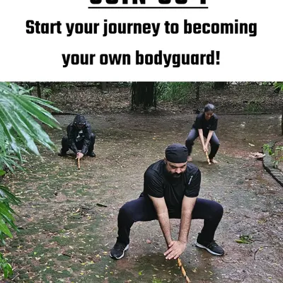 Join us and start your journey to becoming your own bodyguard. Here, we are practicing stances and movement in the middle of nature.