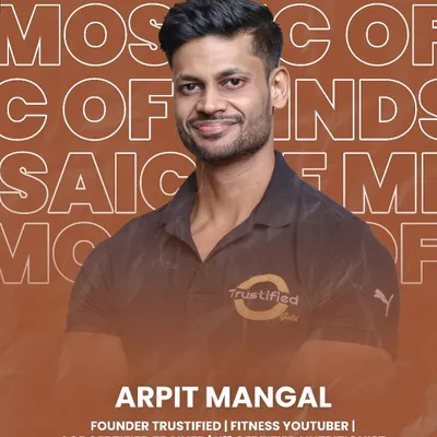Excited to Share My Journey at TEDx. A poster from my speaking engagement at TEDx IIT Jodhpur, where I discussed my mission to fight misinformation in the fitness industry.