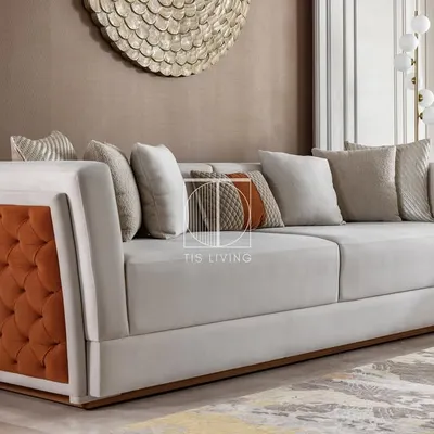 This sofa is defined by its quiet detailing. The side-layer quilting adds texture and refinement, turning a simple silhouette into something extraordinary. It's designed for comfort and crafted to anchor the room with understated luxury.