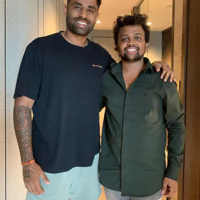It was great to connect with the phenomenal Suryakumar Yadav. Providing top-tier grooming for athletes at the peak of their game is a true privilege.