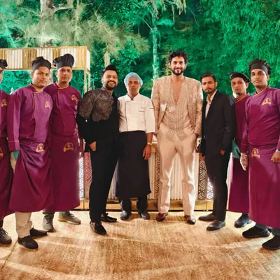 It was an honor to serve the Malhan family, including influencers Fukra Insaan and Triggered Insaan. We are pictured here with our full team, proud to have been a part of their elegant event.