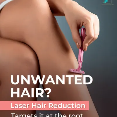 Tired of dealing with unwanted hair? Traditional methods only offer a temporary fix. Our laser hair reduction service is different because it targets the problem at its source, the hair root, for a long-term solution.