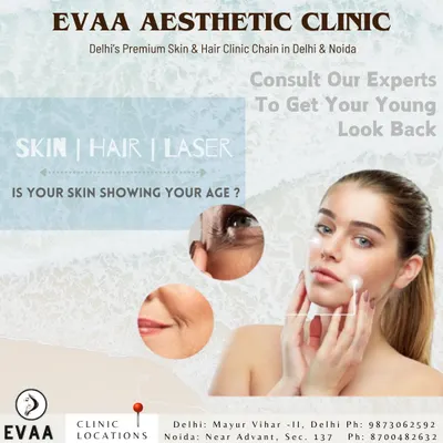 An overview of our core service categories: Skin, Hair, and Laser treatments. We invite you to consult with our experts to discover a personalized treatment plan to address concerns like aging skin, hair loss, or unwanted hair.