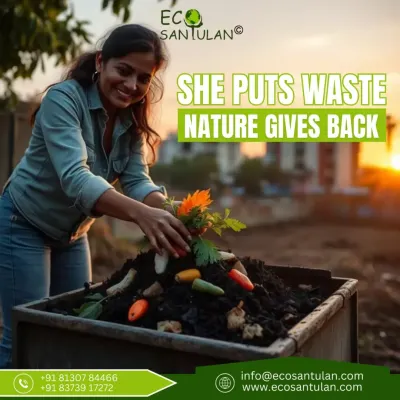 When you put waste back into the earth, nature gives back. We guide you in the simple process of composting, turning every bit of organic waste into life and restoring balance.