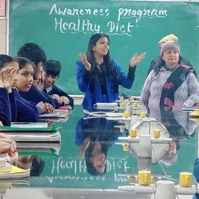 I had an incredible experience conducting a health awareness program at a school camp in Delhi. It's so important to fuel young minds and bodies with the right knowledge about nutrition from an early age.