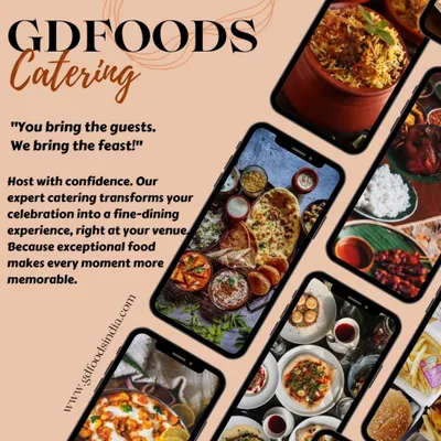 Our promise is simple: "You bring the guests. We bring the feast!" This graphic illustrates how we transform your celebration into a fine-dining experience right at your venue.