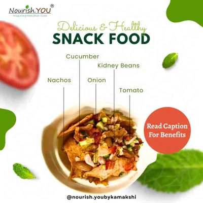 This Kidney Bean Nachos Chaat is a delicious and nutritious snack. It's loaded with protein-rich kidney beans, fresh veggies, and a satisfying crunch from the nachos, making it a perfect guilt-free treat.