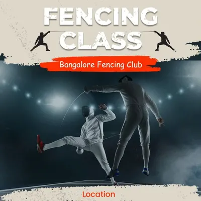 We offer fencing classes for all levels at the Citi Nest Sports Club in Indiranagar. This is a great opportunity for anyone in the area to pick up a foil and start their journey in this exciting Olympic sport.