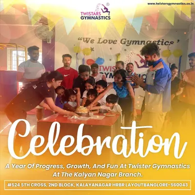 Celebrating one year of progress, growth, and fun at our Kalyan Nagar branch. We love marking these milestones with our amazing students and coaches.