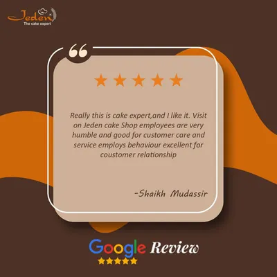 This wonderful Google review praises our humble and excellent staff, highlighting our commitment to great customer care and relationships. We believe great service is just as important as a great cake.