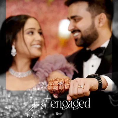 The "Just Engaged" moment is priceless. I love capturing the couple showing off their rings with big smiles, a classic shot that perfectly announces the beginning of their new chapter.