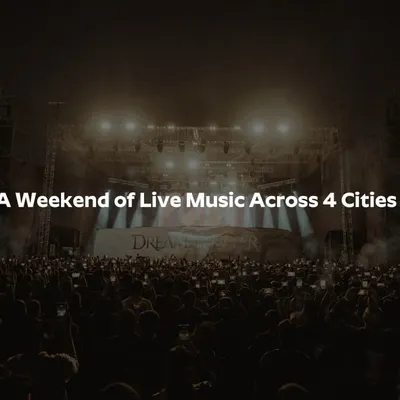 A weekend of live music across 4 cities, 6 shows, and 50,000+ attendees. This is the scale of the events I produce and ticket.