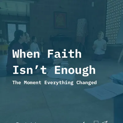 Sometimes faith isn't enough; it must be paired with action. This is an invitation to explore how our practice can be the answer to our prayers for peace.