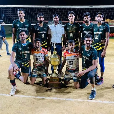 A huge victory at the All India Volleyball Championship in Satna. The LPN Club team stands proud after becoming champions, defeating top teams from across the country.