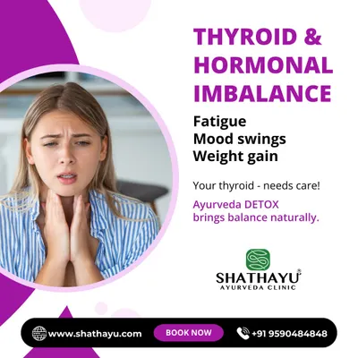 If you are experiencing fatigue, mood swings, or unexplained weight gain, it could be related to your thyroid. I use a natural Ayurvedic detox protocol to help bring your hormones back into balance.