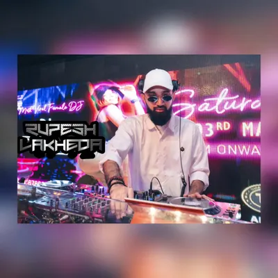 A promotional shot of me at the console, ready for a Saturday night gig. My setup is professional, reliable, and ready for any event, from weddings to clubs.