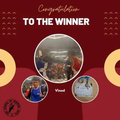 Congratulations to our senior coach, Vinod, for securing a silver medal at the Open Bangalore Amateur Boxing Championship. His achievement is an inspiration to all our students and a testament to his dedication as both a coach and a competitor.