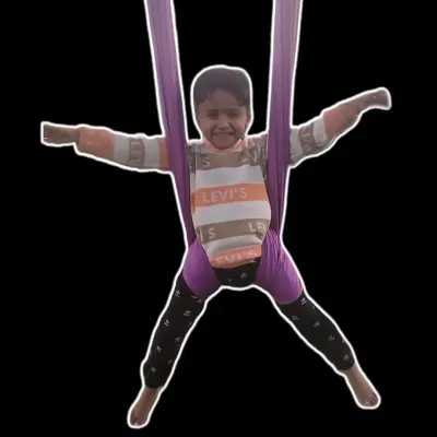 Every kid feels like a superhero in this pose. It's simple, safe, and so much fun. They are building strength and coordination without even realizing it.