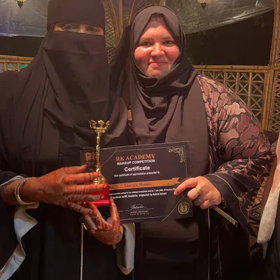 It was an honor to be recognized and receive this award. Moments like these make all the hard work feel so worth it. I am so grateful for the support from my community.