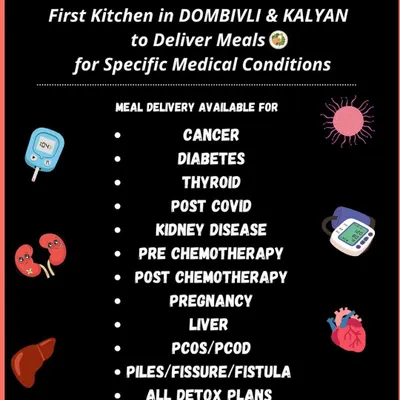 We specialize in creating meals for specific health needs. This list gives you a clear overview of the conditions we cater to, from pre and post chemotherapy support to managing chronic illnesses like high BP and thyroid disorders.