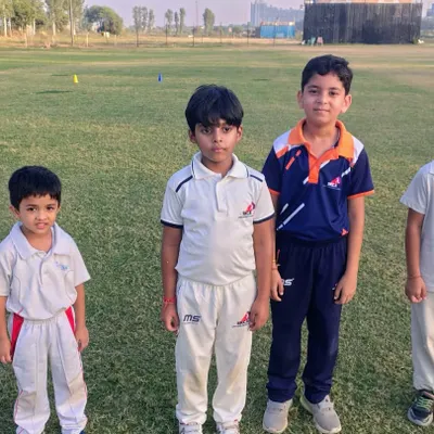 Our 'Cubs' in training. This is our program for the youngest age group, where we focus on making cricket fun and accessible, sowing the seeds for them to become future Leopards and Tigers.