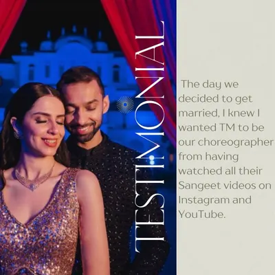 "The day we decided to get married, I knew I wanted TM to be our choreographer." Reading words like these makes all the hard work worth it. I am so grateful to have been a part of their journey.