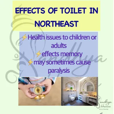 A toilet in the North-East is a severe Vastu dosha that can cause major health issues. This is the zone of clarity and divinity, and a toilet here pollutes the energy of the entire house. I strongly advise against generic remedies for this; it often requires a more serious correction.