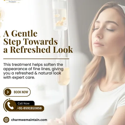This is a gentle step towards a refreshed and natural look. My wellness drips, like the Gluta IV drip, help support skin radiance and overall detoxification from the inside.