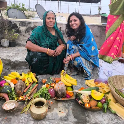 With my mother, the person from whom I learned the art of pickle making. These are not just recipes; they are a legacy of love and tradition passed down through generations.