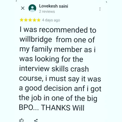 This is what it's all about. A student from my interview skills crash course successfully secured a position at a major BPO. This is a testament to how focused, practical training can lead to immediate career opportunities.