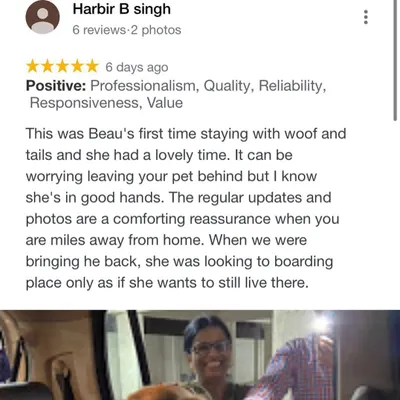 A wonderful review from a happy client. It's our goal to provide a reassuring and positive experience for both you and your pet.