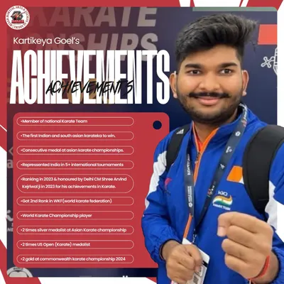 A showcase of my achievements as a member of the National Karate Team. From winning medals at the Asian and Commonwealth Championships to being honored by the Delhi CM, I bring my experience as a world-class athlete to every class I teach.