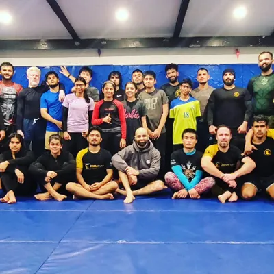 The Wild Bunch. A snapshot of our team after a tough Jiu-Jitsu session. We come from all walks of life, united by our passion for martial arts.