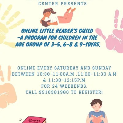 The Online Little Reader's Guild is a structured program to develop early literacy. Younger children join with a parent for a bonding session, while older kids receive age-appropriate reading tasks to grow their skills.