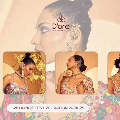 This is what we do: we craft exquisite accessories to make your style unique and statement-making. This collage shows some of our favorite wedding and festive fashion looks from the 2024-2025 season.