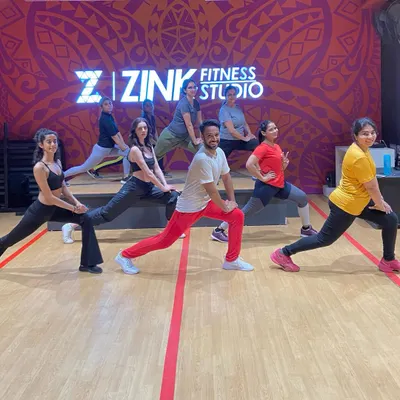 A great stretching session together after a tough workout. A good workout always leaves you with a beautiful smile and a feeling of satisfaction.