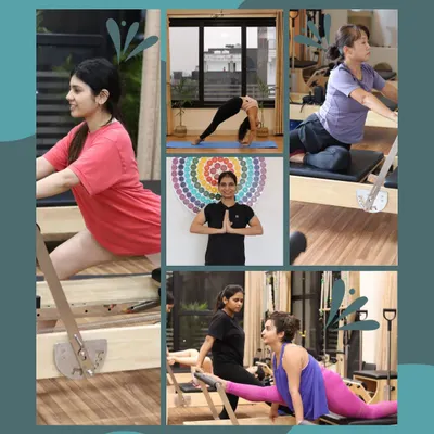 This collage captures the essence of WellFlow: personalized training, diverse movements, and a community of strong individuals. It's a snapshot of the health and wellness journey we embark on with our clients.