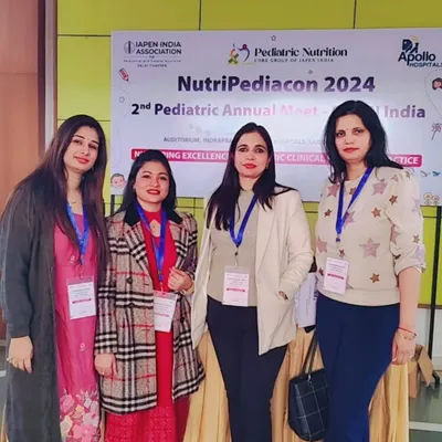 I was pleased to attend the NutriPediacon 2024, the 2nd Pediatric annual meet held in association with IAPEN and Apollo Hospitals. It was a great opportunity to connect with fellow professionals and discuss the latest insights in pediatric nutrition.