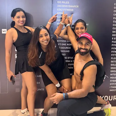 Celebrating with some of the 150+ individuals I trained for the HYROX race. Seeing my clients smash their goals, with many first-timers and podium finishers, is the most fulfilling part of being a coach.