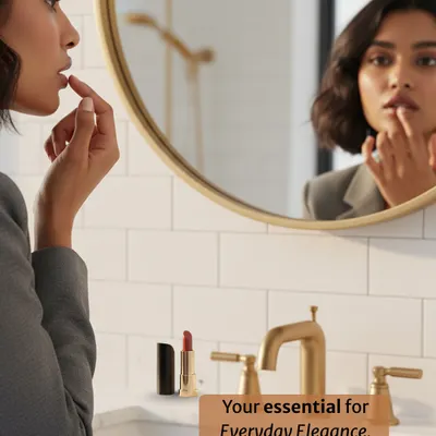 This is your essential for everyday elegance. A quick dab of my dual-wear tint on your lips is all you need for a polished look that feels as good as it looks.