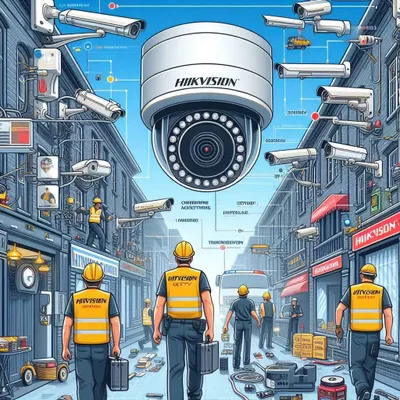 My team and I can handle large-scale projects for entire markets or commercial buildings. We are experts in Hikvision systems and can design a setup that covers every corner.