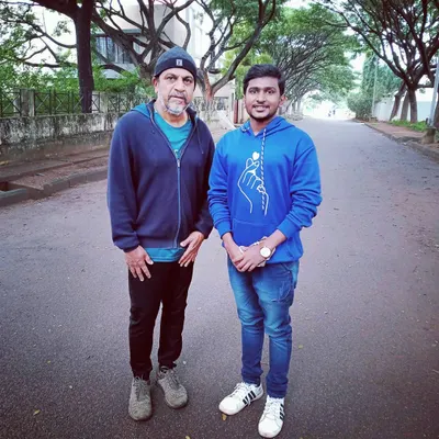 Meeting Hattrick Hero Dr. Shivarajkumar sir was a memorable day. He was very humble and spent time with us, and his simplicity was truly inspiring.