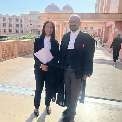 At the Lucknow Bench of the Allahabad High Court. Appearing in different courts across the country is a regular part of my practice and always a valuable learning experience.