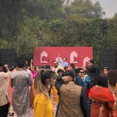 A beautiful Mehendi with decor that was truly one of a kind. I played a mix of classic tunes and modern twirl-worthy tracks to match the vibrant setting.