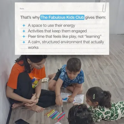 When kids are home all day, you need a solution that works. We provide a space for them to use their energy, engaging activities, and a calm, structured environment that makes everyone happy.