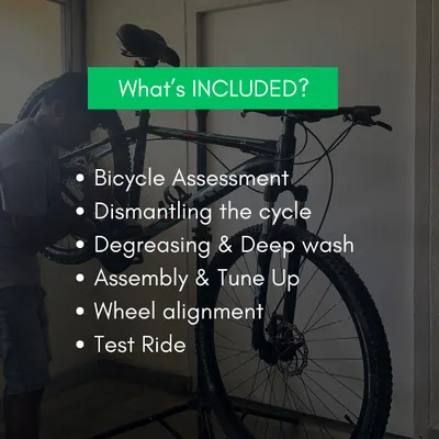 We believe in a transparent and thorough process. This is what’s included in our comprehensive service, from the initial assessment to the final test ride, ensuring nothing is overlooked. Your bike is in expert hands.