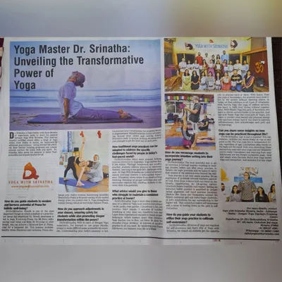 I am humbled and thrilled to share this feature in the Times of India for International Yoga Day. This recognition of my three decades of dedication to yoga inspires me to continue sharing its transformative power.