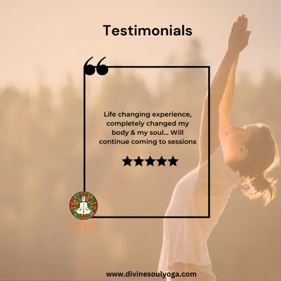"Life changing experience, completely changed my body & my soul. Will continue coming to sessions." We are so grateful to hear about the profound impact our sessions have on our participants' lives.