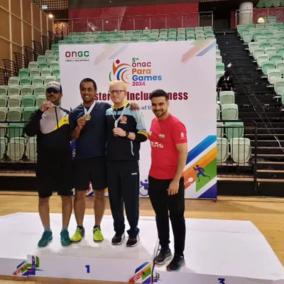 A proud moment for the ESA Family as our para-athlete Dewanshu stands on the podium at the 5th ONGC Para Games. My specialized para-table tennis coaching is designed to help every determined athlete reach their competitive goals.