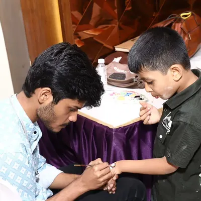 We can arrange for fun activities like a tattoo artist at your party, a great way to entertain kids and adults alike.